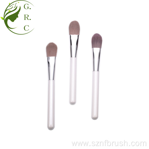 New Color White Kabuki Foundation Cosmetic Brush